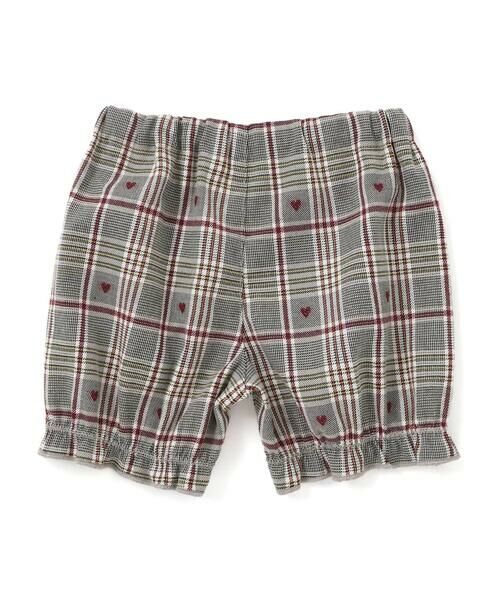 SLAP SLIP BABY / スラップ スリップ ベビー ベビー・キッズウエア | 【お揃い】肩フリルリボンチェックワンピース+ブルマセットアップベビー(70~80cm) | 詳細2