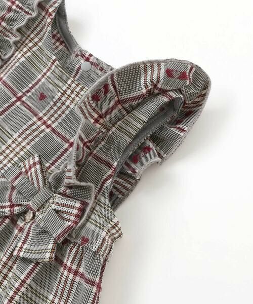 SLAP SLIP BABY / スラップ スリップ ベビー ベビー・キッズウエア | 【お揃い】肩フリルリボンチェックワンピース+ブルマセットアップベビー(70~80cm) | 詳細5