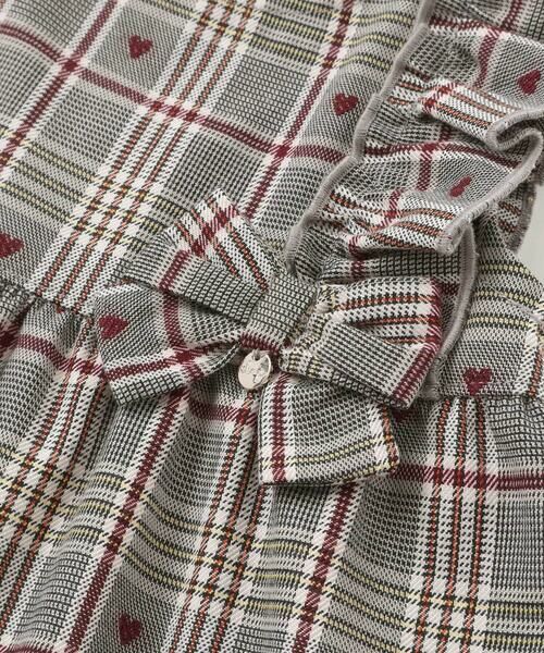 SLAP SLIP BABY / スラップ スリップ ベビー ベビー・キッズウエア | 【お揃い】肩フリルリボンチェックワンピース+ブルマセットアップベビー(70~80cm) | 詳細6