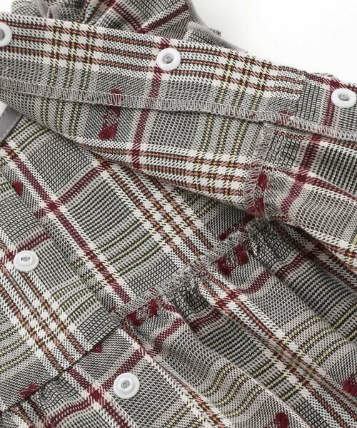 SLAP SLIP BABY / スラップ スリップ ベビー ベビー・キッズウエア | 【お揃い】肩フリルリボンチェックワンピース+ブルマセットアップベビー(70~80cm) | 詳細8