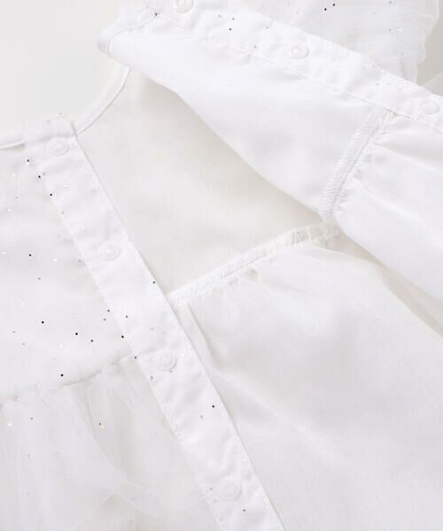 SLAP SLIP BABY / スラップ スリップ ベビー ベビー・キッズウエア | 【お揃い】スカラップチュールスカートドッキングワンピース+ブルマセットアップベビー(70~80cm) | 詳細8