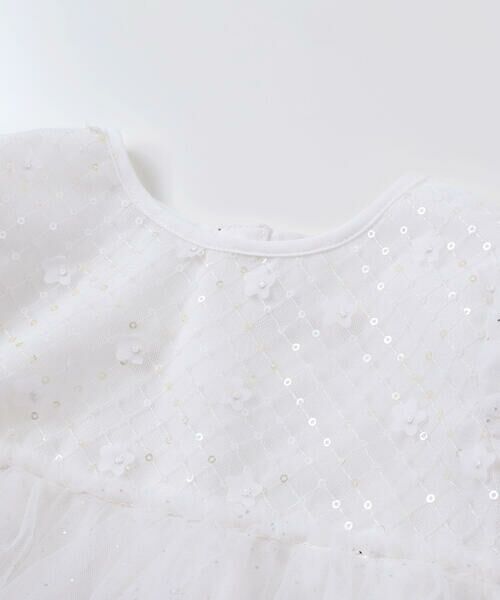 SLAP SLIP BABY / スラップ スリップ ベビー ベビー・キッズウエア | 【お揃い】スカラップチュールスカートドッキングワンピース+ブルマセットアップベビー(70~80cm) | 詳細3