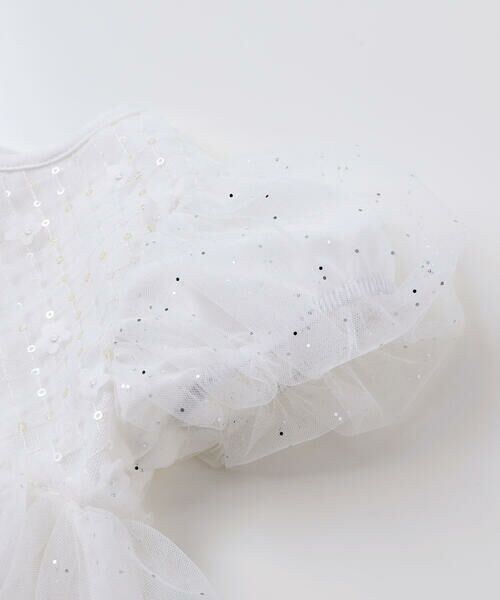 SLAP SLIP BABY / スラップ スリップ ベビー ベビー・キッズウエア | 【お揃い】スカラップチュールスカートドッキングワンピース+ブルマセットアップベビー(70~80cm) | 詳細4