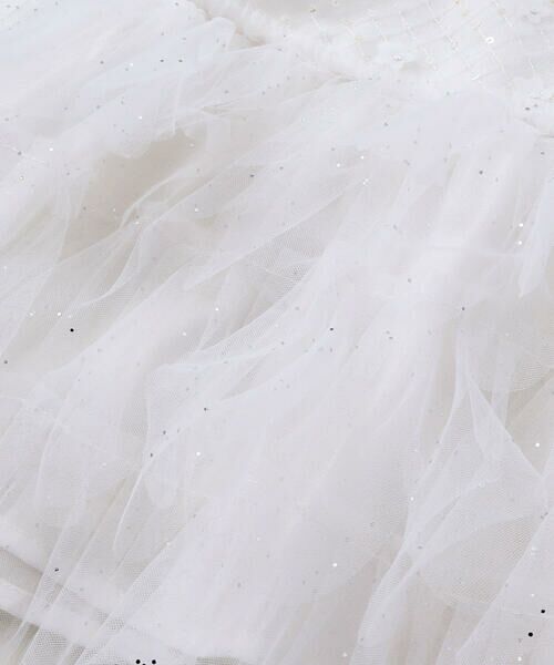 SLAP SLIP BABY / スラップ スリップ ベビー ベビー・キッズウエア | 【お揃い】スカラップチュールスカートドッキングワンピース+ブルマセットアップベビー(70~80cm) | 詳細5