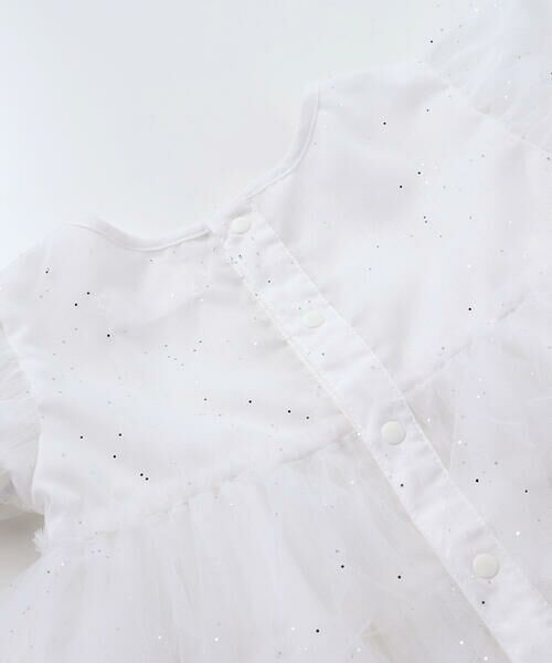 SLAP SLIP BABY / スラップ スリップ ベビー ベビー・キッズウエア | 【お揃い】スカラップチュールスカートドッキングワンピース+ブルマセットアップベビー(70~80cm) | 詳細6