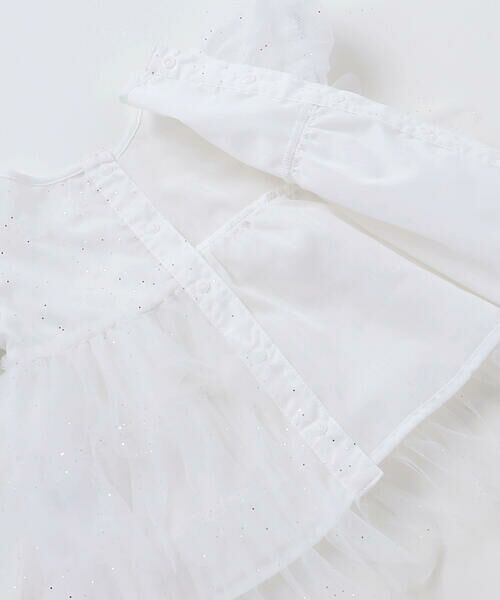 SLAP SLIP BABY / スラップ スリップ ベビー ベビー・キッズウエア | 【お揃い】スカラップチュールスカートドッキングワンピース+ブルマセットアップベビー(70~80cm) | 詳細7