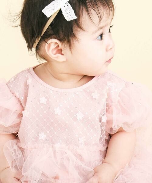 SLAP SLIP BABY / スラップ スリップ ベビー ベビー・キッズウエア | 【お揃い】スカラップチュールスカートドッキングワンピース+ブルマセットアップベビー(70~80cm) | 詳細16