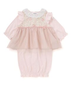 SLAP SLIP BABY / スラップ スリップ ベビー ロンパース | リボン付き花柄ベスト+2WAYオール2点セットベビー(50~70cm)