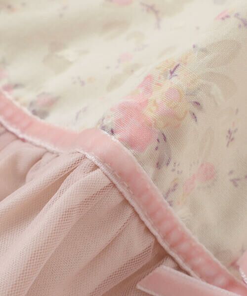 SLAP SLIP BABY / スラップ スリップ ベビー ロンパース | リボン付き花柄ベスト+2WAYオール2点セットベビー(50~70cm) | 詳細10