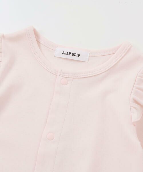 SLAP SLIP BABY / スラップ スリップ ベビー ロンパース | リボン付き花柄ベスト+2WAYオール2点セットベビー(50~70cm) | 詳細11