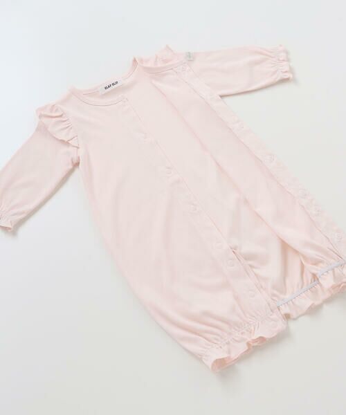 SLAP SLIP BABY / スラップ スリップ ベビー ロンパース | リボン付き花柄ベスト+2WAYオール2点セットベビー(50~70cm) | 詳細14