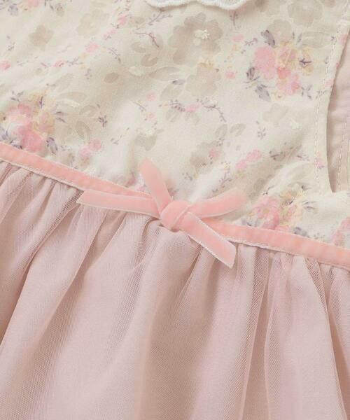SLAP SLIP BABY / スラップ スリップ ベビー ロンパース | リボン付き花柄ベスト+2WAYオール2点セットベビー(50~70cm) | 詳細6