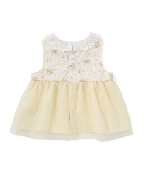 SLAP SLIP BABY / スラップ スリップ ベビー ロンパース | リボン付き花柄ベスト+2WAYオール2点セットベビー(50~70cm) | 詳細21