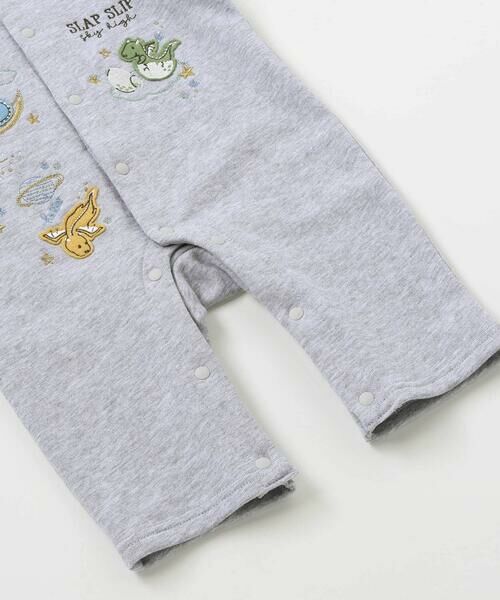 SLAP SLIP BABY / スラップ スリップ ベビー ロンパース | ドラゴン刺しゅうロンパース+お顔スタイ2点セットベビー(60~80cm) | 詳細13
