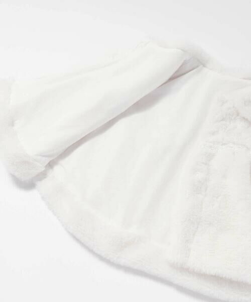 SLAP SLIP BABY / スラップ スリップ ベビー ベビー・キッズウエア | 【お揃い】襟付きハート柄ファー2WAYマントベビー(50~90cm) | 詳細7