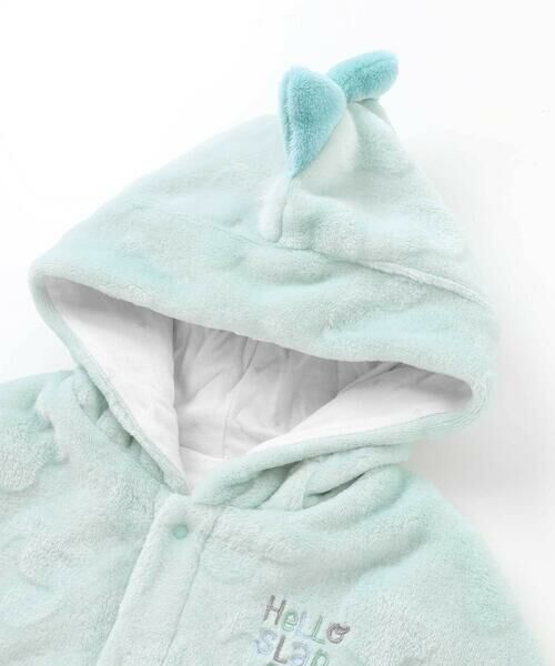 SLAP SLIP BABY / スラップ スリップ ベビー ベビー・キッズウエア | 【お揃い】アニマルクマウサギネコ恐竜ポコポコボアフード付き2WAYマントベビー(50~90cm) | 詳細13