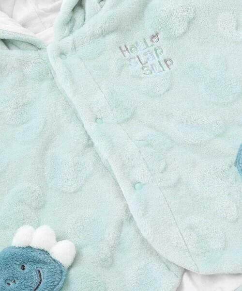 SLAP SLIP BABY / スラップ スリップ ベビー ベビー・キッズウエア | 【お揃い】アニマルクマウサギネコ恐竜ポコポコボアフード付き2WAYマントベビー(50~90cm) | 詳細17