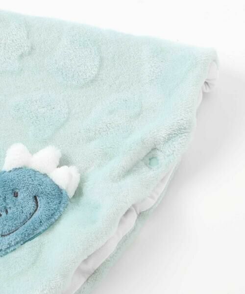 SLAP SLIP BABY / スラップ スリップ ベビー ベビー・キッズウエア | 【お揃い】アニマルクマウサギネコ恐竜ポコポコボアフード付き2WAYマントベビー(50~90cm) | 詳細18