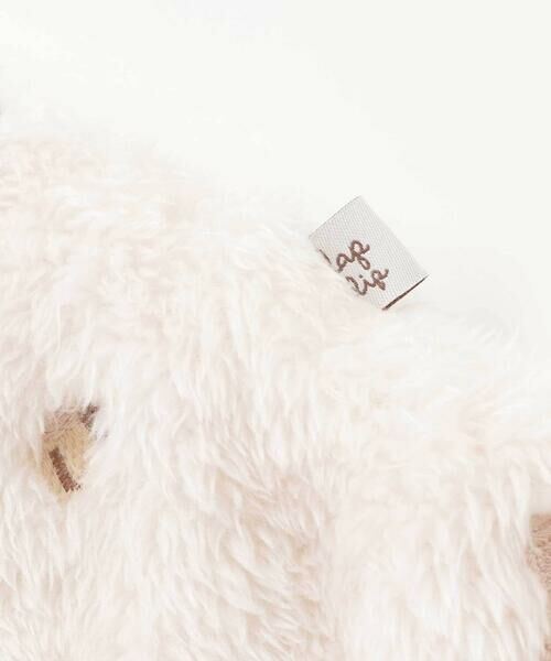 SLAP SLIP BABY / スラップ スリップ ベビー ベビー・キッズウエア | 【お揃い】フード付き総柄刺しゅうもこもこボアマントベビー(50~90cm) | 詳細10