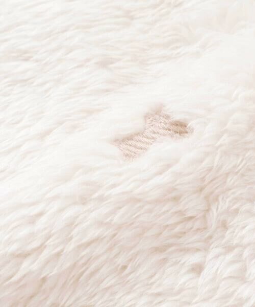 SLAP SLIP BABY / スラップ スリップ ベビー ベビー・キッズウエア | 【お揃い】フード付き総柄刺しゅうもこもこボアマントベビー(50~90cm) | 詳細12