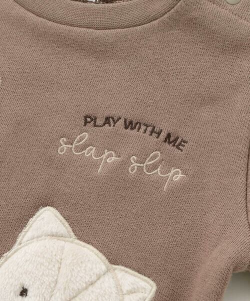 SLAP SLIP BABY / スラップ スリップ ベビー ベビー・キッズウエア | アニマルウサギクマネコパッチトレーナーベビー(70~80cm) | 詳細9