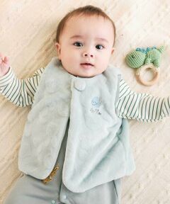 SLAP SLIP BABY / スラップ スリップ ベビー ベビー・キッズウエア | 【お揃い】アニマルクマウサギネコ恐竜ポコポコボアベストベビー(70~80cm)