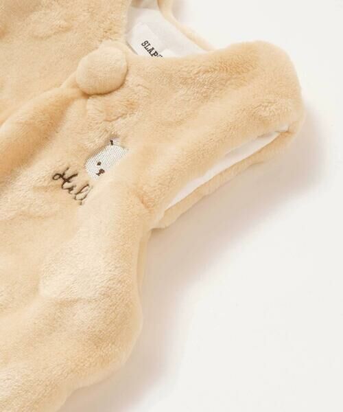 SLAP SLIP BABY / スラップ スリップ ベビー ベビー・キッズウエア | 【お揃い】アニマルクマウサギネコ恐竜ポコポコボアベストベビー(70~80cm) | 詳細20