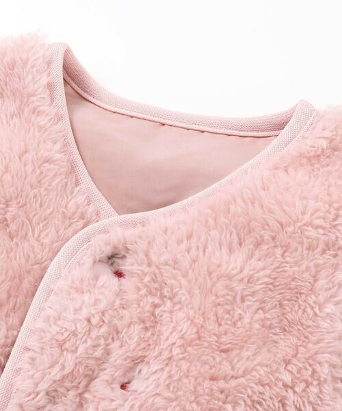 SLAP SLIP BABY / スラップ スリップ ベビー ベビー・キッズウエア | 【お揃い】総柄刺しゅうもこもこボアリバーシブルベストベビー(70~80cm) | 詳細15