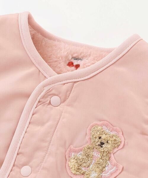 SLAP SLIP BABY / スラップ スリップ ベビー ベビー・キッズウエア | 【お揃い】総柄刺しゅうもこもこボアリバーシブルベストベビー(70~80cm) | 詳細20