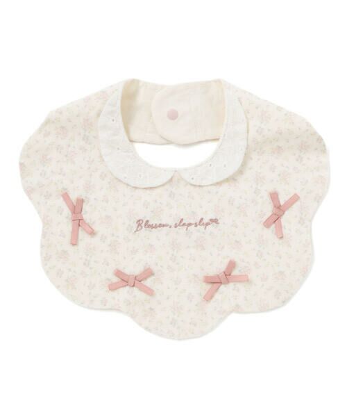 SLAP SLIP BABY / スラップ スリップ ベビー ベビー・キッズグッズ | 【お揃い】もくもくスカラップリボンがいっぱいレース襟スタイベビー | 詳細4