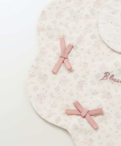 SLAP SLIP BABY / スラップ スリップ ベビー ベビー・キッズグッズ | 【お揃い】もくもくスカラップリボンがいっぱいレース襟スタイベビー | 詳細8