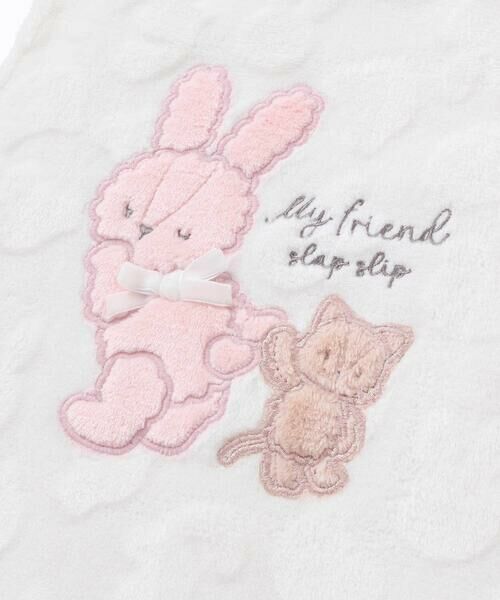 SLAP SLIP BABY / スラップ スリップ ベビー ベビー・キッズウエア | 【お揃い】アニマルクマウサギネコ恐竜ポコポコボアスリーパーベビー | 詳細4