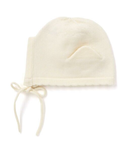 SLAP SLIP BABY / スラップ スリップ ベビー ベビー・キッズグッズ | リボン付きぴょっこりネコ耳ニット帽ベビー(44~48cm) | 詳細3
