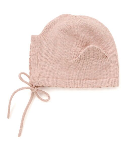 SLAP SLIP BABY / スラップ スリップ ベビー ベビー・キッズグッズ | リボン付きぴょっこりネコ耳ニット帽ベビー(44~48cm) | 詳細4