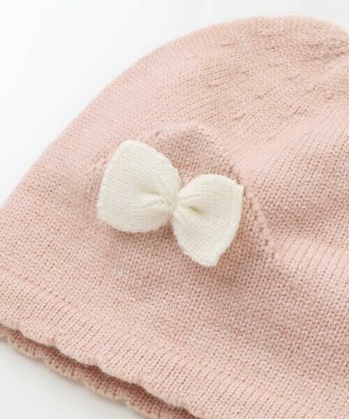 SLAP SLIP BABY / スラップ スリップ ベビー ベビー・キッズグッズ | リボン付きぴょっこりネコ耳ニット帽ベビー(44~48cm) | 詳細6