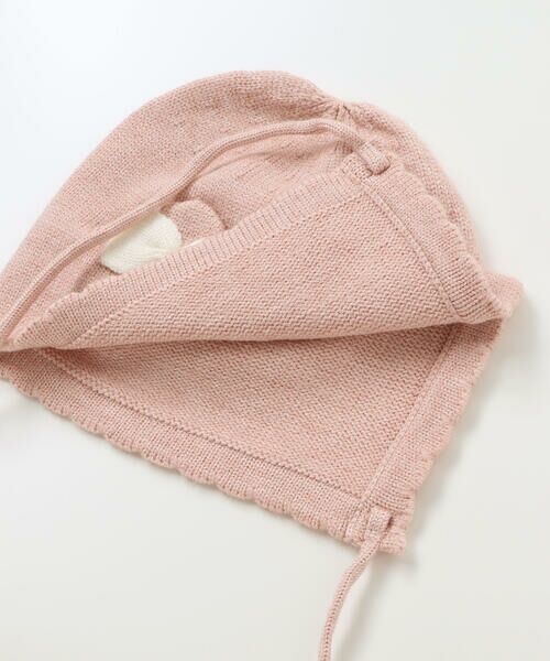 SLAP SLIP BABY / スラップ スリップ ベビー ベビー・キッズグッズ | リボン付きぴょっこりネコ耳ニット帽ベビー(44~48cm) | 詳細8