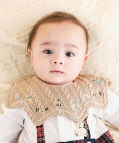 SLAP SLIP BABY / スラップ スリップ ベビー ベビー・キッズグッズ | いろいろモチーフ刺しゅう縁ラインツンツンお星さまスタイベビー