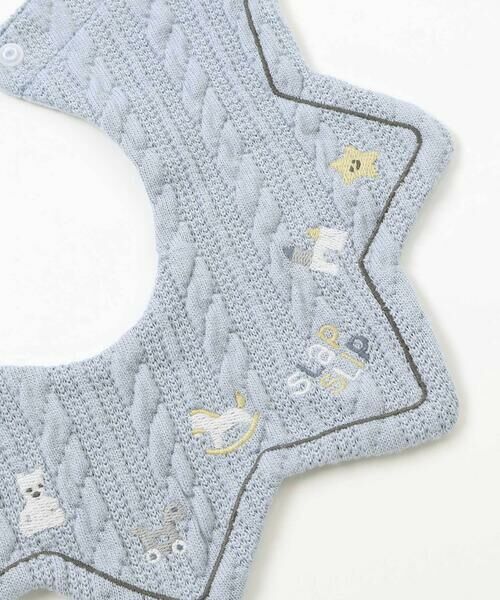 SLAP SLIP BABY / スラップ スリップ ベビー ベビー・キッズグッズ | いろいろモチーフ刺しゅう縁ラインツンツンお星さまスタイベビー | 詳細8
