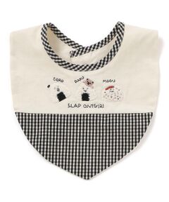 SLAP SLIP BABY / スラップ スリップ ベビー スタイ・ビブ | 【お揃い】コロコロおにぎりサガラ刺しゅうアフガン風スタイベビー