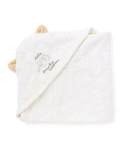 SLAP SLIP BABY / スラップ スリップ ベビー ベビー・キッズグッズ | 【お揃い】アニマルクマウサギネコ恐竜ポコポコボアフード付きおくるみベビー | 詳細2