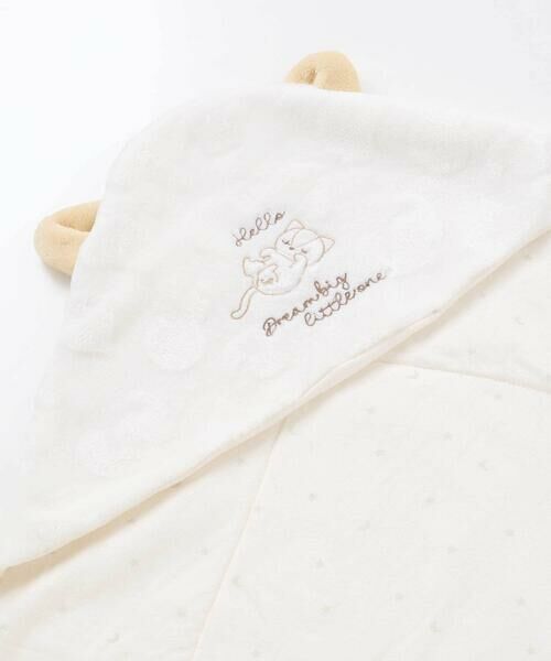 SLAP SLIP BABY / スラップ スリップ ベビー ベビー・キッズグッズ | 【お揃い】アニマルクマウサギネコ恐竜ポコポコボアフード付きおくるみベビー | 詳細3