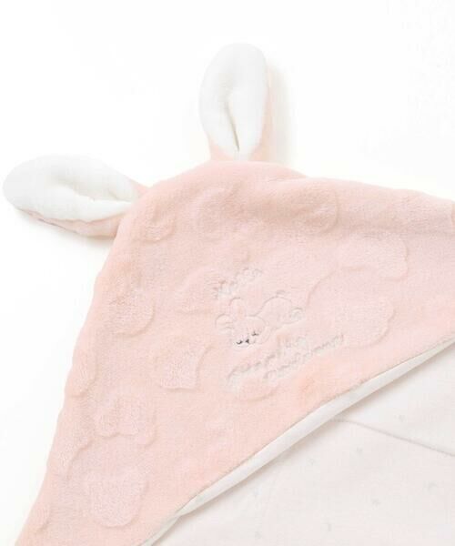 SLAP SLIP BABY / スラップ スリップ ベビー ベビー・キッズグッズ | 【お揃い】アニマルクマウサギネコ恐竜ポコポコボアフード付きおくるみベビー | 詳細5