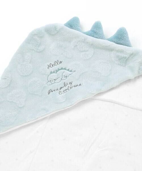 SLAP SLIP BABY / スラップ スリップ ベビー ベビー・キッズグッズ | 【お揃い】アニマルクマウサギネコ恐竜ポコポコボアフード付きおくるみベビー | 詳細8