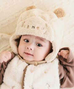 SLAP SLIP BABY / スラップ スリップ ベビー ベビー・キッズグッズ | アニマルクマドラゴン耳付きボアフライトキャップベビー(46~48cm)