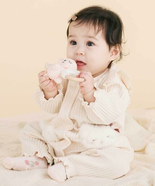 SLAP SLIP BABY / スラップ スリップ ベビー ロンパース | アニマルウサギネコパッチロンパースベビー(60~80cm) | 詳細2