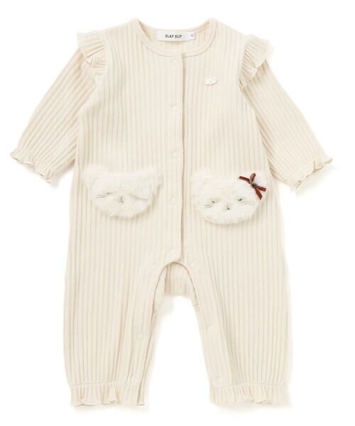 SLAP SLIP BABY / スラップ スリップ ベビー ロンパース | アニマルウサギネコパッチロンパースベビー(60~80cm) | 詳細4