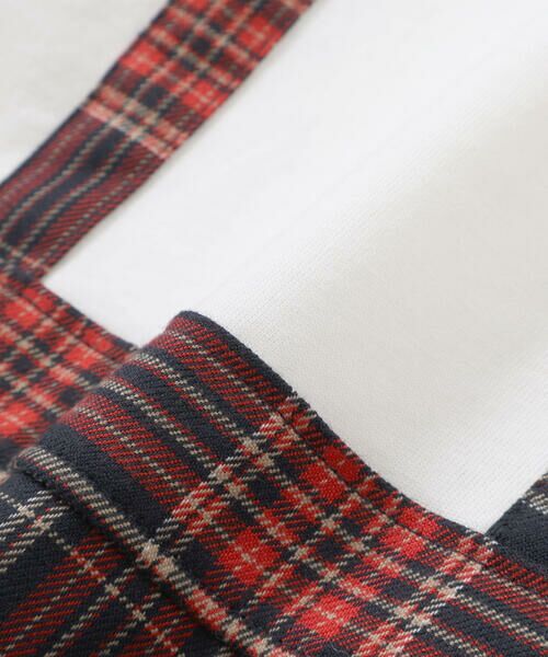 SLAP SLIP BABY / スラップ スリップ ベビー ロンパース | 【お揃い】チェックサロペットドッキングロンパースベビー(70~80cm) | 詳細13