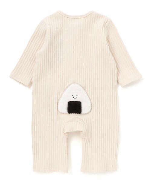 SLAP SLIP BABY / スラップ スリップ ベビー ロンパース | 【お揃い】コロコロおにぎりおしり刺しゅうロンパースベビー(60~80cm) | 詳細5