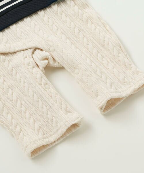 SLAP SLIP BABY / スラップ スリップ ベビー ロンパース | アニマルクマサガラ刺しゅうチェックボーダーロンパースベビー(70~80cm) | 詳細12