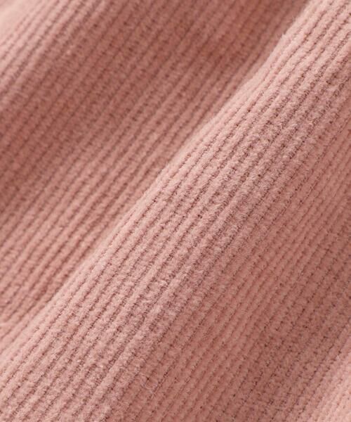 SLAP SLIP BABY / スラップ スリップ ベビー ベビー・キッズウエア | 花柄無地コーデュロイ肩フリルリボンモチーフワンピース+ブルマセットアップベビー(70~80cm) | 詳細4